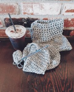 There's nothing like a little crochet and coffee!